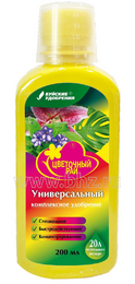 Буйские удобрения Жидкое концентрированное удобрение Цветочный рай 0,2л Универсальное