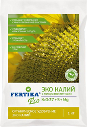 Удобрение Фертика ЭКО Калий, 1 кг. с микроэлементами
