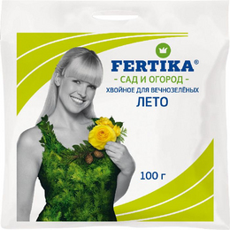 Удобрение Фертика Хвойное для Вечнозеленых. Лето, 100 г.