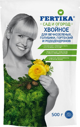 Удобрение Фертика Хвойное для Вечнозеленых. Лето, 500 г.